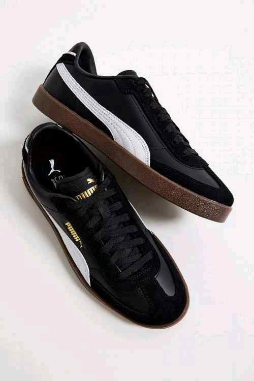 Pumaa club era black white for men