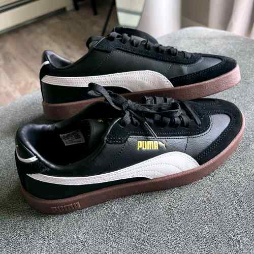 Pumaa club era black white for men