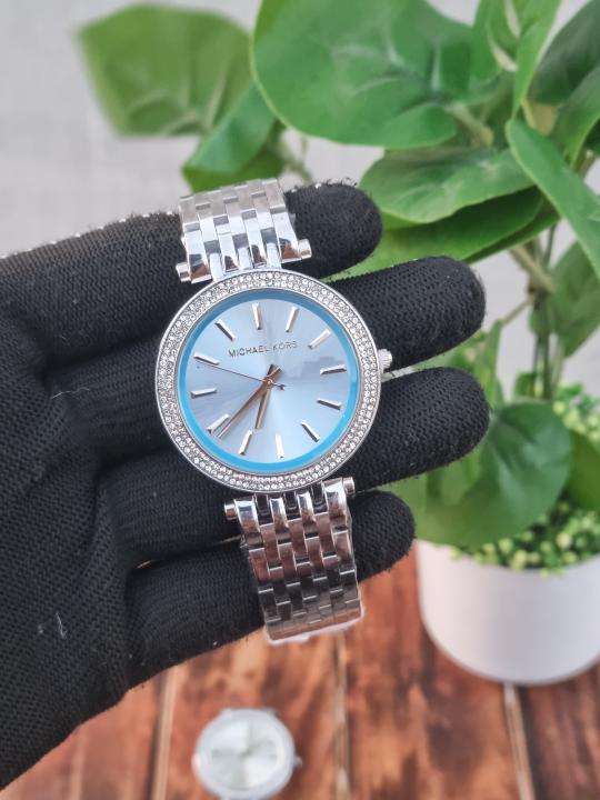 Micheal Kors Darci Silver Tiffany AT434