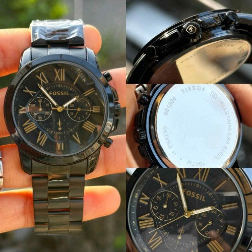 Fossil_Grant all black F170