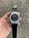 Hublot Automati_c back open leather