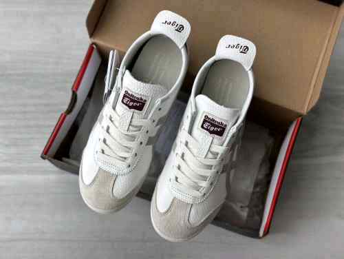 Onitsukaa Tiger Mexico 66 White Grey Berry