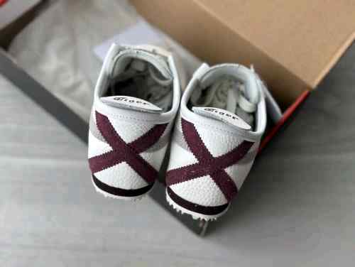 Onitsukaa Tiger Mexico 66 White Grey Berry