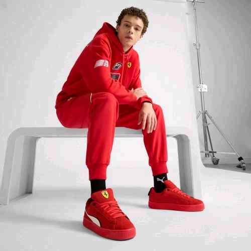 PUMAa SCUDERIA FERRARI RACE SUEDE XL HERO SNEAKERS