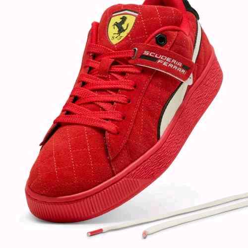PUMAa SCUDERIA FERRARI RACE SUEDE XL HERO SNEAKERS