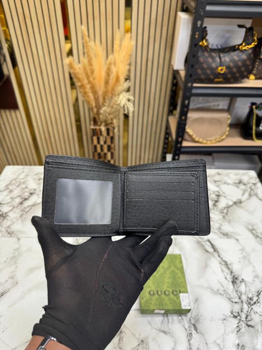 Gucc_i Bee Bi-fold Leather Wallet With Box And Dust Bag Including Card (C4123)