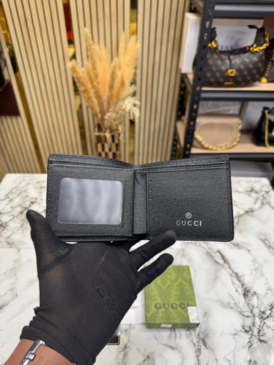 Gucc_i Bee Bi-fold Leather Wallet With Box And Dust Bag Including Card (C4123)