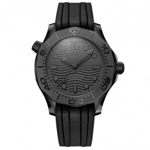 OMEG A SEAMASTER DIVER 300M CO AXIAL ALL BLACK AUTO HVY 27