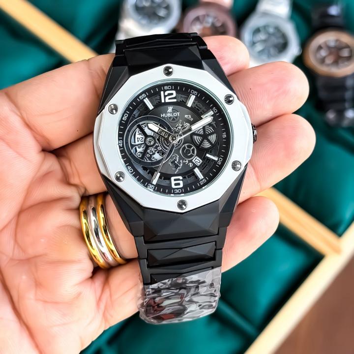 HUBLO_T SKELETION MENS WATCH