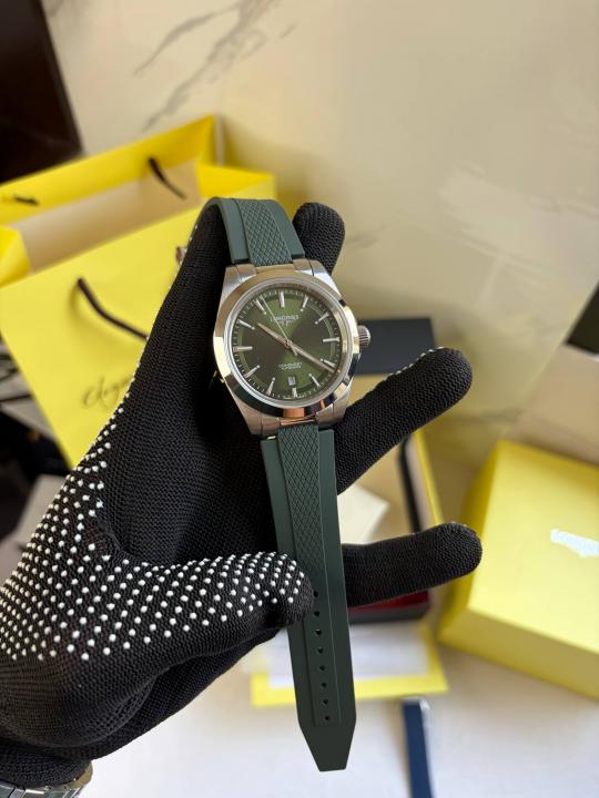LONGINE S CONQUEST AUTOMATIC GREEN HVY 41