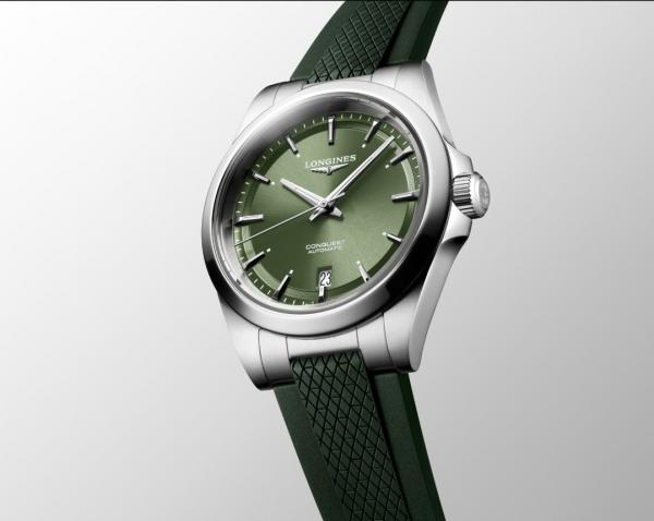 LONGINE S CONQUEST AUTOMATIC GREEN HVY 41