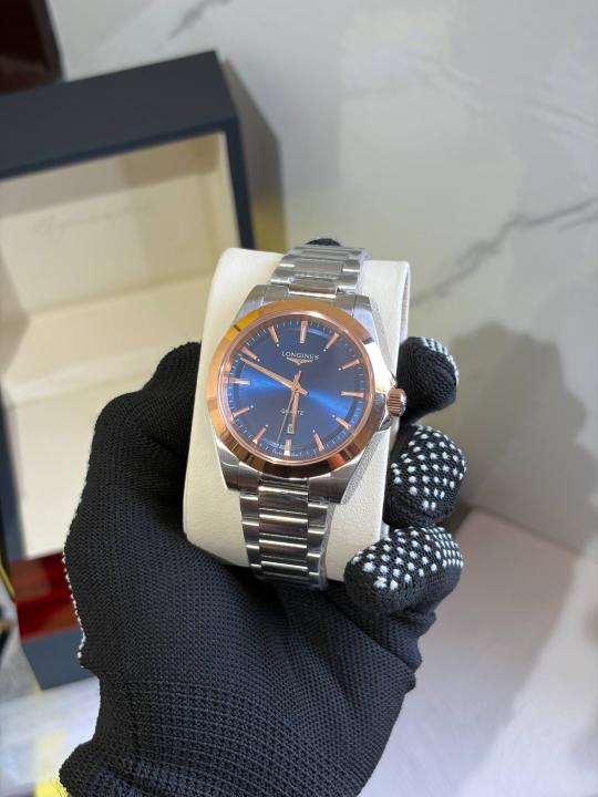 LONGINE S CONQUEST QUARTZ ANALOG WATCH HVY 9