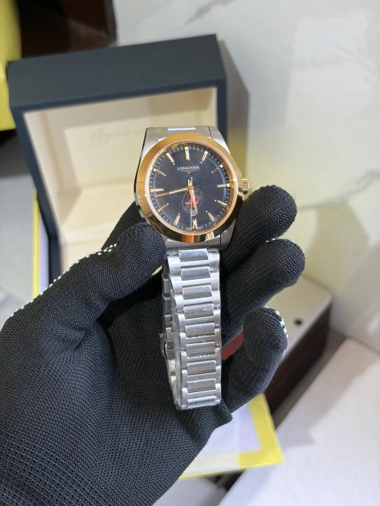 LONGINE S CONQUEST QUARTZ ANALOG WATCH HVY 9