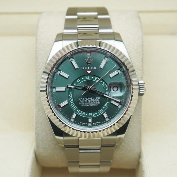 ROLE X SKY DWELLER REG CHAIN SWISS MOVEMENT WORKING LIKE AUTO 337
