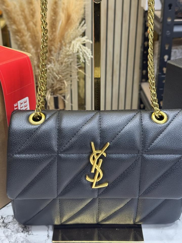 YSL SUNSET SHOULDER BAG WITH DOUBLE PACKING PREMIUM QUALITY PRODUCT (BLACK) Ysl 10836
