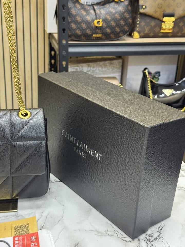YSL SUNSET SHOULDER BAG WITH DOUBLE PACKING PREMIUM QUALITY PRODUCT (BLACK) Ysl 10836