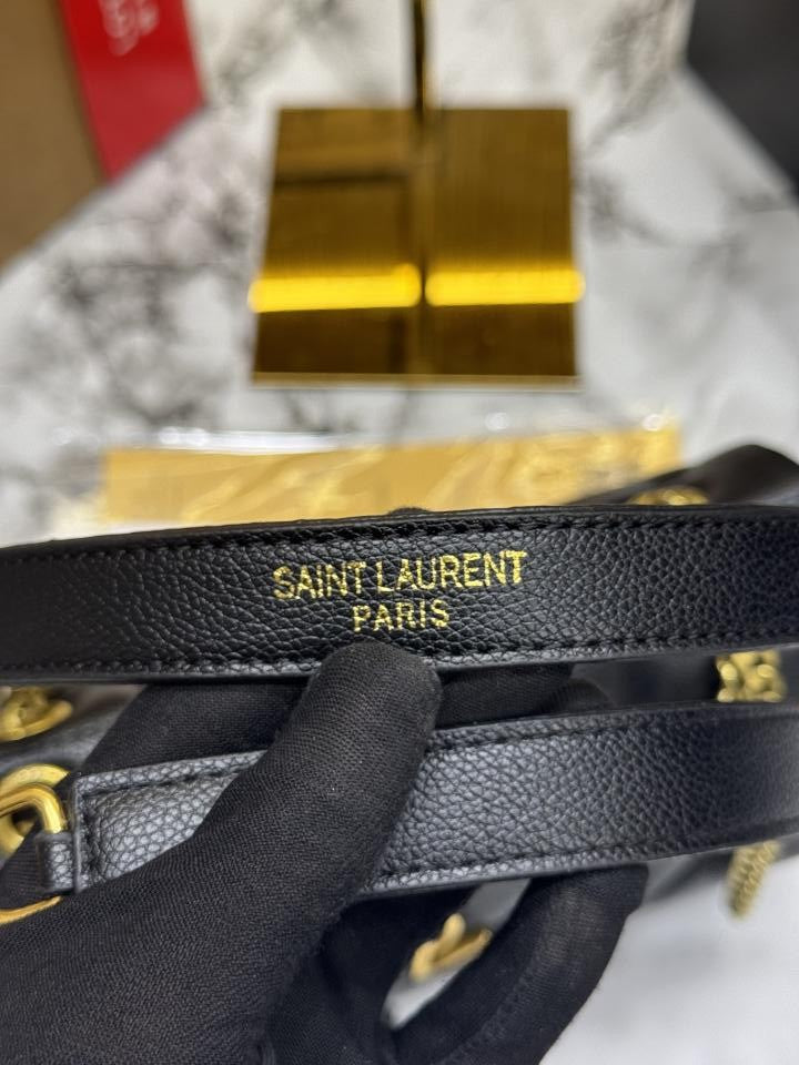 YSL SUNSET SHOULDER BAG WITH DOUBLE PACKING PREMIUM QUALITY PRODUCT (BLACK) Ysl 10836