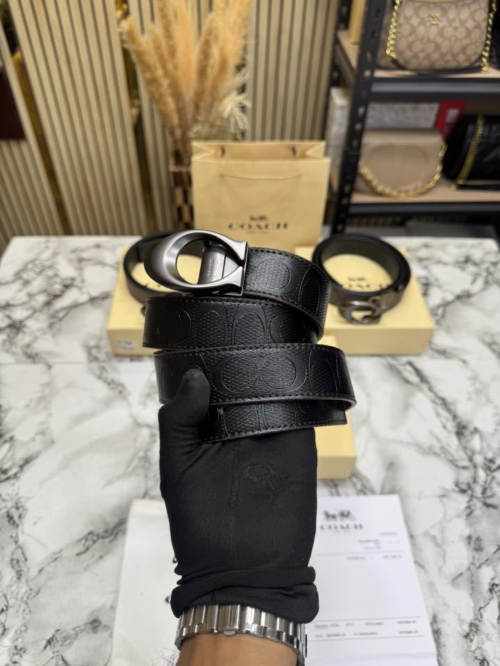 COAC_H PREMIUM BELT WITH OG BOX AND DUST BAG WITH CARRY BAG (13-1)
