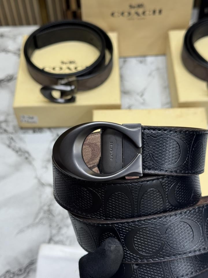 COAC_H PREMIUM BELT WITH OG BOX AND DUST BAG WITH CARRY BAG (13-1)