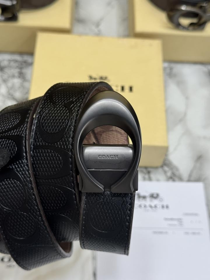 COAC_H PREMIUM BELT WITH OG BOX AND DUST BAG WITH CARRY BAG (13-1)