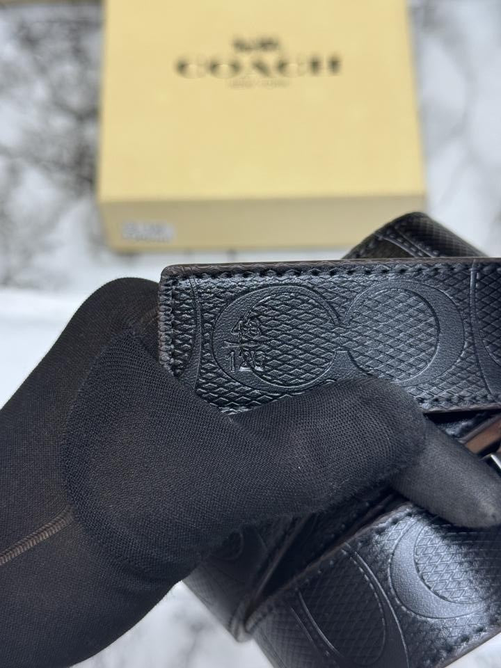 COAC_H PREMIUM BELT WITH OG BOX AND DUST BAG WITH CARRY BAG (13-1)