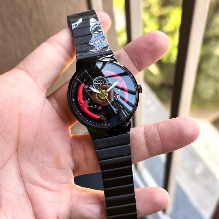 FERRARI MENS WATCH FULL BLACK
