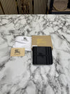 Burberr_y London Check Leather Bifold Wallet  Black