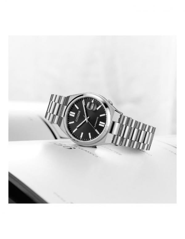 Citizen Tsuyosa Quartz Silver Black