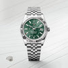 Rolee_x Oyster Perpetual Sky Dweller Silver-Green