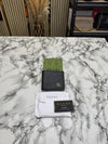 Gucc_i GG Marmont Leather Bifold Wallet With Og Box And Dust Bag  Black (C4124)