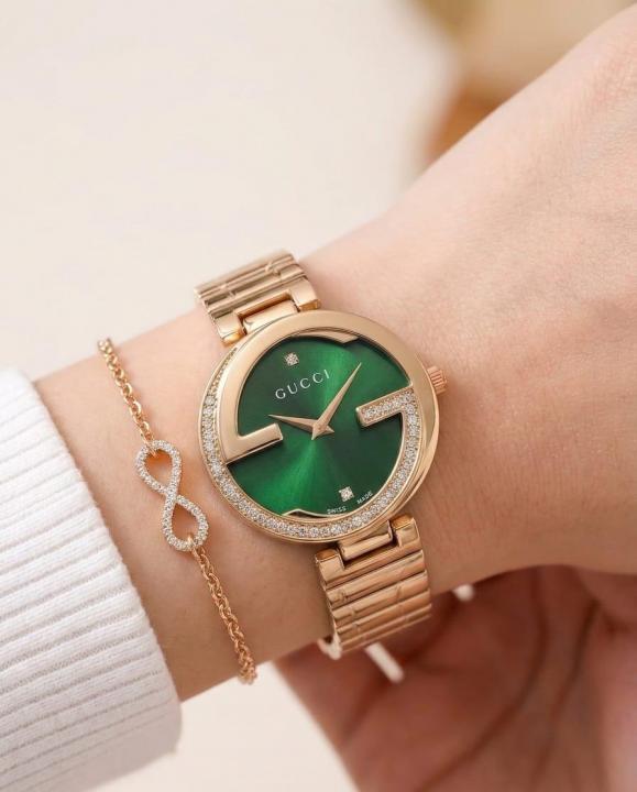 Guccc_i nterlocking G Copper Green