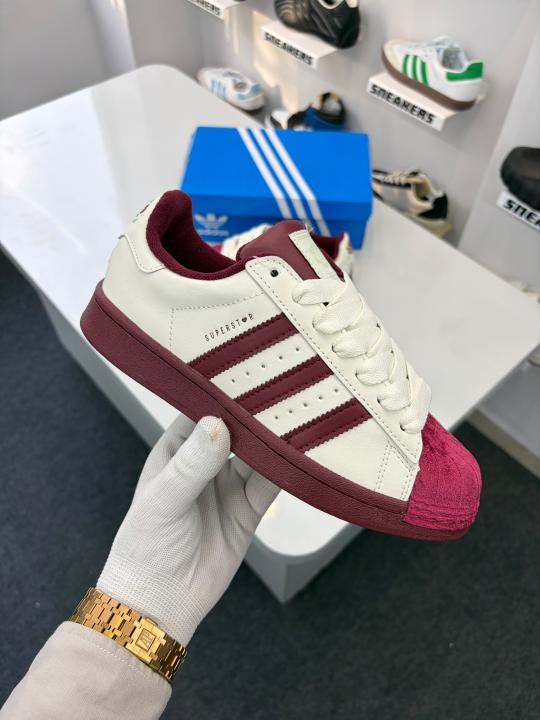 Adiddass SuperStar 2 Kitty Maroon 647