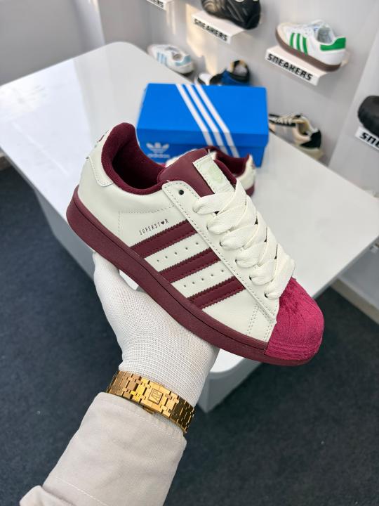 Adiddass SuperStar 2 Kitty Maroon 647