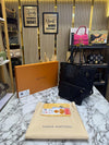 Loui_s Vuitton Neverfull Embossed Premium Quality Tote Bag With Box And Dust Bag (Full Black
