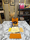 Loui_s Vuitton LV Initials Gold Diamond Buckle Premium Leather Belt (6)