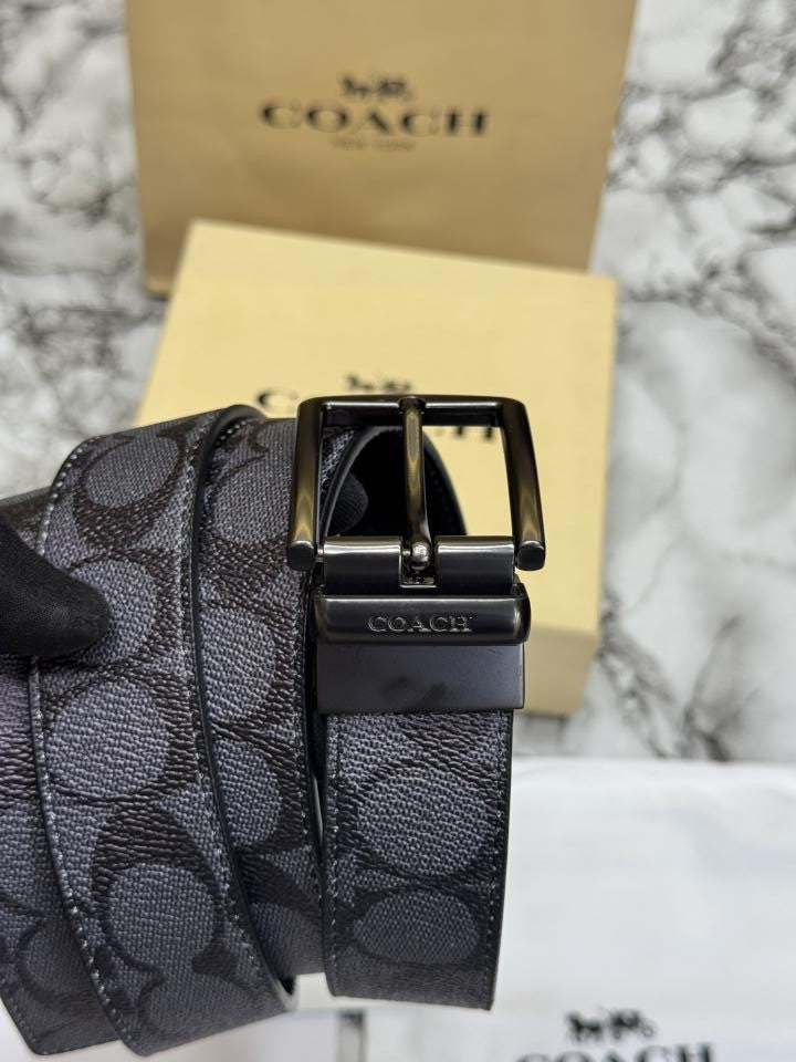 COAC_H REVERSIBLE BELT WTIH OG BOX AND DUST BAG WITH CARRY BAG (3-9)