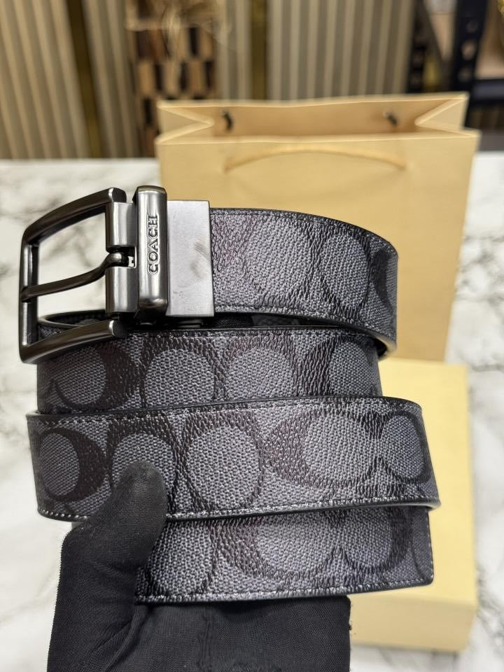 COAC_H REVERSIBLE BELT WTIH OG BOX AND DUST BAG WITH CARRY BAG (3-9)