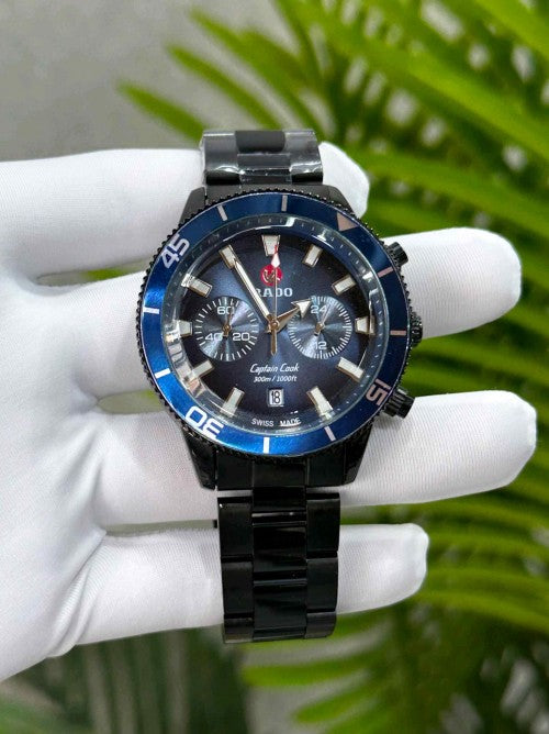 RADO_ CAPTAIN COOK BLACK F140