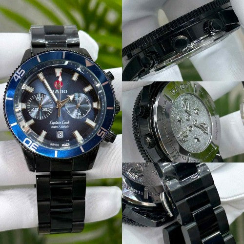 RADO_ CAPTAIN COOK BLACK F140