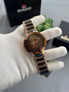 Raddo Ceramic Chocolate Open Heart Automatic W399