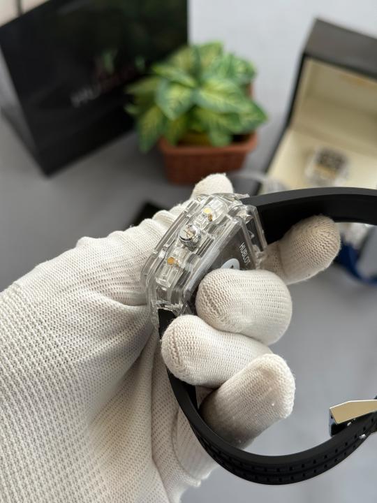 Hublot Bigbang Unico Square Transparent All Working W403