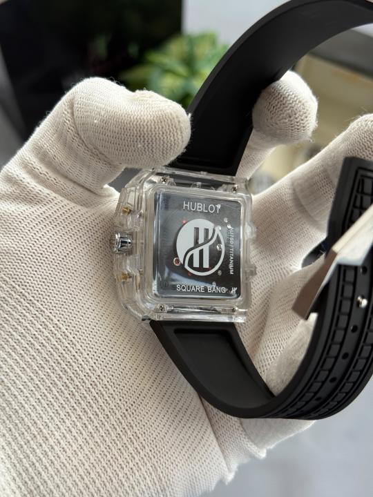 Hublot Bigbang Unico Square Transparent All Working W403