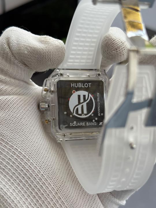 Hublot Bigbang Unico Square Transparent All Working W401