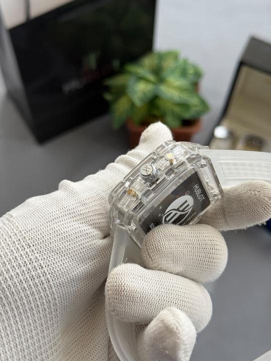 Hublot Bigbang Unico Square Transparent All Working W401