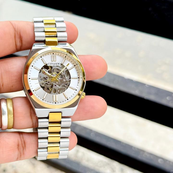 CITIZE N TSUYOSA AUTOMATIC TT WHITE 373