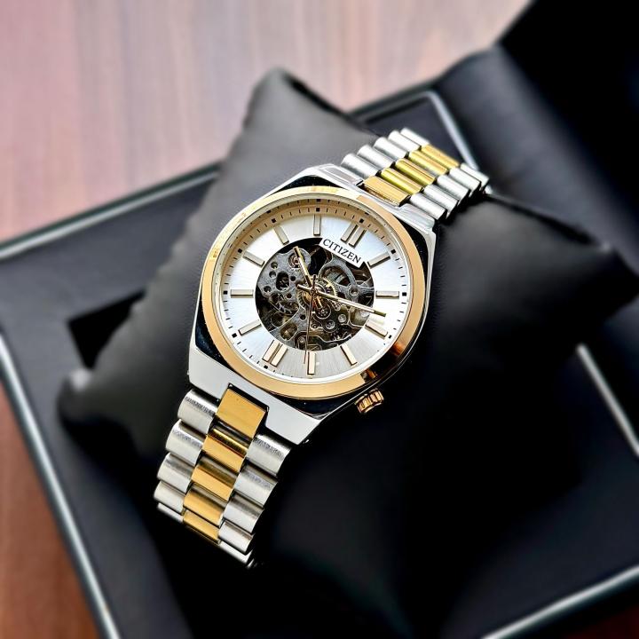 CITIZE N TSUYOSA AUTOMATIC TT WHITE 373