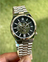 CITIZE N TSUYOSA AUTOMATIC SILVER BLACK 369