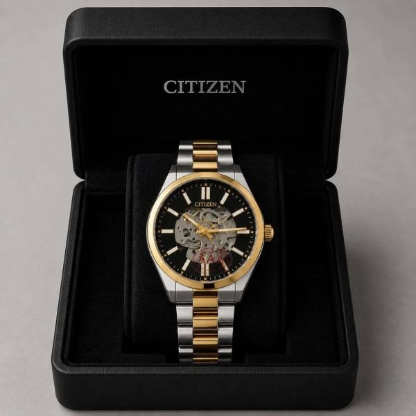 CITIZE N TSUYOSA AUTOMATIC TT BLACK 370