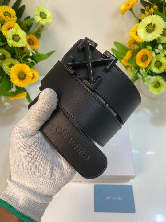 OFF_WHITE PREMIUM MENS BELT WID OG ACCESSORIES 343