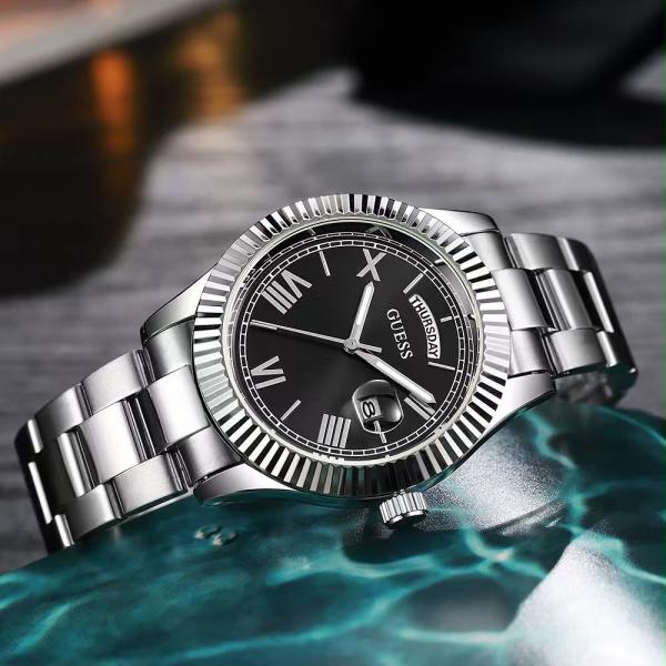 Gues s Day Date Mens Watch